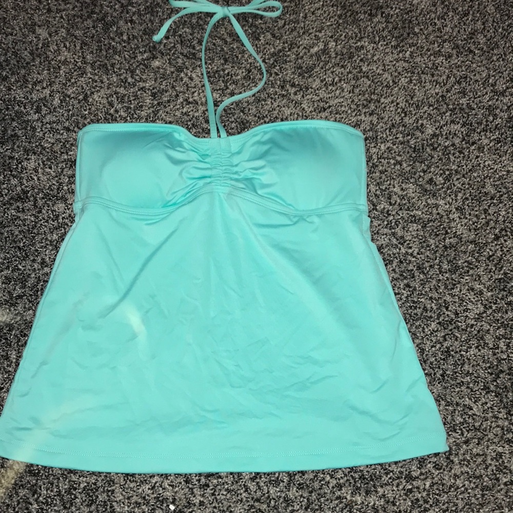 Mint Green halter swimsuit top